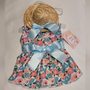 Pet Dress With Hat